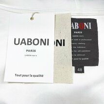 個性EU製＆定価4万◆UABONI*Paris*パーカー*ユアボニ*パリ発◆コットン100％ 高級 ソフト クマ スウェット 可愛い トレーナー 男女兼用 M_画像9