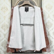 個性EU製＆定価4万◆UABONI*Paris*長袖シャツ*ユアボニ*パリ発◆コットン100％ オシャレ 通気 総柄 タイダイ染め レトロ リラックス 2XL/52_画像3