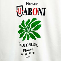 個性EU製＆定価4万◆UABONI*Paris*トレーナー*ユアボニ*パリ発◆上品 お洒落 シンプル フラワー スウェット カットソー 春 日常 XL/50_画像8