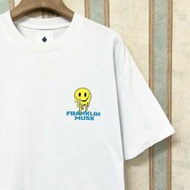 人気 定価2万 FRANKLIN MUSK・アメリカ・ニューヨーク発 半袖Tシャツ 通気 快適 遊び心 個性 トップス カットソー アメカジ 街着 夏サイズ2_画像7