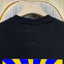 定価2万★christian milada・ミラノ発・半袖Tシャツ★コットン100% 個性 薄手 快適 遊び心 オシャレ スウェット カットソー 日常 L/48_画像5