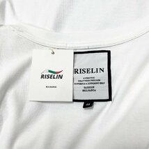 新作ヨーロッパ製※定価2万◆ブルガリア発※RISELIN 半袖Tシャツ 綿100% 速乾 通気性 無地 ポケット付き トップス スウェット 男女兼用 XL_画像10