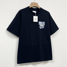 最高級ヨーロッパ製※定価2万◆ブルガリア発※RISELIN 半袖Tシャツ 上品 通気 薄手 イラスト カットソー スウェット レトロ 男女兼用2XL/52_画像8