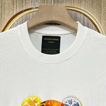 定価2万★christian milada・ミラノ発・半袖Tシャツ★コットン100% 高級 薄手 個性 吸汗速乾 モノグラム 日常 Bearbrick/ベアブリック XL_画像4