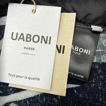 最上級EU製＆定価3万◆UABONI*イージーパンツ*Paris*ユアボニ*パリ発◆高級リネン/麻生地 個性 カラフル 総柄 ハーフパンツ カジュアル XL_画像9