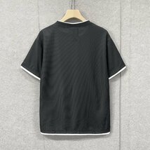 春夏・上下セット 定価7万◆Emmauela・イタリア・ミラノ発◆上品 薄手 快適 通気 半袖Tシャツ ショートパンツ スポーティ レジャー 日常2XL_画像3