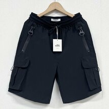 人気ヨーロッパ製※定価3万◆ブルガリア発※RISELIN ショートパンツ 薄手 速乾 無地 ハーフパンツ ボトムス スポーティー レジャー 夏 2XL_画像1