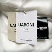 ★★最高級EU製＆定価6万◆UABONI*Paris*スタジアムジャンパー*ユアボニ*パリ発◆個性 切替 チェック柄 アウター ブルゾン ジャケット L/48_画像9