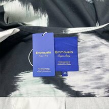 個性・長袖シャツ 定価4万◆Emmauela・イタリア・ミラノ発◆上品 快適 薄手 総柄 お洒落 トップス ジャケット ストリート 春夏 M/46サイズ_画像9