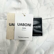 絶賛EU製＆定価2万◆UABONI*Paris*半袖Tシャツ*ユアボニ*フランス◆快適 薄手 個性 総柄 キラキラ チェーン カットソー スウェット 街着 L_画像10