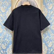 定価2万★christian milada・ミラノ発・ 半袖Tシャツ★コットン100％ 薄手 吸汗 通気 快適 スウェット 可愛い シンプル 日常 夏服 2XL/52_画像2