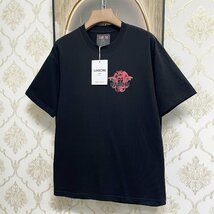 新作EU製＆定価2万◆UABONI*Paris*半袖Tシャツ*ユアボニ*パリ発◆上質 通気 薄手 個性 キューピッド カットソー ユニセックス 夏 2XL/52_画像10