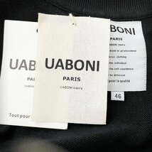 一枚限定EU製＆定価5万◆UABONI*Paris*トレーナー*ユアボニ*パリ発◆米国産コットン100％ 上品暖か 高級刺繍 ルオーバー レジャー 日常2XL_画像10