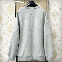 一枚限定EU製＆定価5万◆UABONI*Paris*トレーナー*ユアボニ*パリ発◆綿100％ 高級 裏ボア 暖かい 保温 プリント トップス カジュアル M/46_画像2