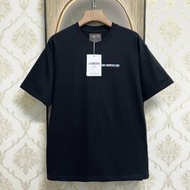 個性EU製＆定価2万◆UABONI*Paris*半袖Tシャツ*ユアボニ*パリ発◆上品 コットン100％ 通気 吸汗 遊び心 カットソー ストリート 夏 M/46_画像2