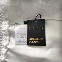 定価2万★christian milada・ミラノ発・ショートパンツ★上品 無地 薄手 速乾 ズボン 短パン チノパン カジュアル 春夏 定番 2XL/52サイズ_画像10