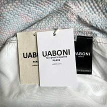 絶賛EU製＆定価2万◆UABONI*Paris*ショートパンツ*ユアボニ*パリ発◆上質 薄手 速乾 リップル生地 総柄 ボトムス 短パン 夏服 2XL/52サイズ_画像10