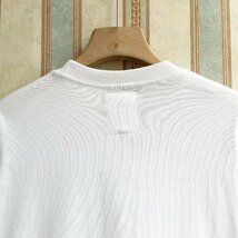 上級 定価2万 FRANKLIN MUSK・アメリカ・ニューヨーク発 半袖Tシャツ 快適 吸湿 遊び心 可愛い トップス スウェット カットソー サイズ2_画像5