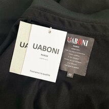 個性EU製＆定価2万◆UABONI*Paris*ポロシャツ*ユアボニ*パリ発◆上品 快適 通気 半袖 T-shirt POLO ゴルフ ビジネス 通勤 レジャー 夏服 L_画像10