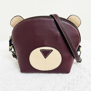  top class EU made regular price 11 ten thousand *christian milada* milano departure * shoulder bag * high class cow leather leather original leather bear pretty diagonal ...... lady's 