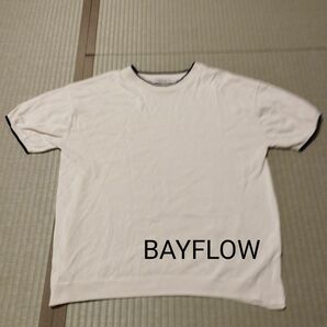 半袖 ニット　サマーニット　 カットソー BAYFLOW