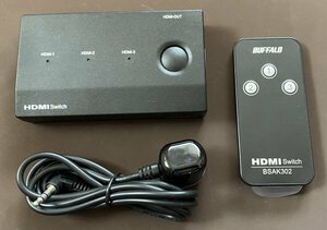 BUFFALO BSAK302 HDMI切替器