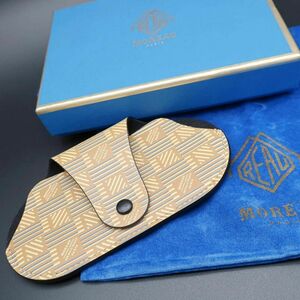 正規品 モローパリ Moreau Paris めがねケース Glasses case 箱 Box 保存袋 Dust bag 限定品 limited item Authentic New