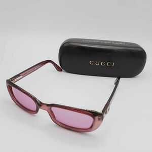 正規品 グッチ Gucci サングラス Sunglasses スクウェア Square ハードケース Hard case Gロゴ Logo Authentic Mint