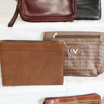 セカンド クラッチバッグ セット まとめ ヴィトン Louis Vuitton セリーヌ CELINE ダンヒル フェンディ ケンゾー ヴァレンチノ Authentic_画像8