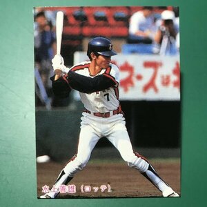 1985年　カルビー　プロ野球カード　85年　149番　ロッテ　水上　　　【E58】
