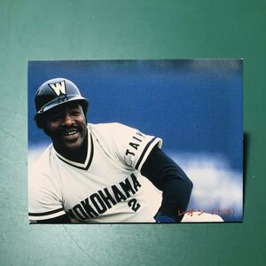 1985年　カルビー　プロ野球カード　85年　216番　大洋　レオン　　　【E58】