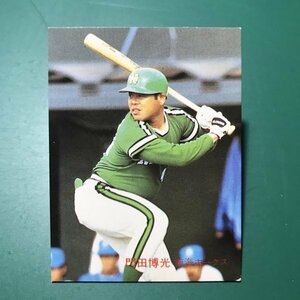 1982年　カルビー　プロ野球カード　82年　350番　南海　門田　　レアブロック　関西ブロック　　　【E58】