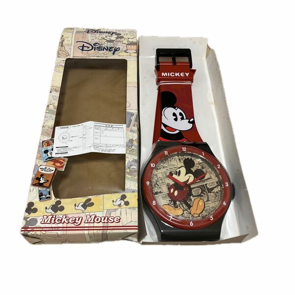 腕時計 壁掛け時計 ディズニー ミッキーマウス 昭和レトロ Disney
