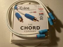 THE CHORD COMPANY C-line 0.5m コードカンパニー RCAケーブル_画像1