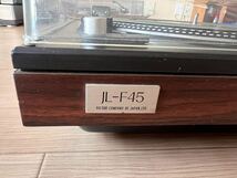 ★ビクター・ステレオレコードプレヤーJL-F45★動作品_画像2