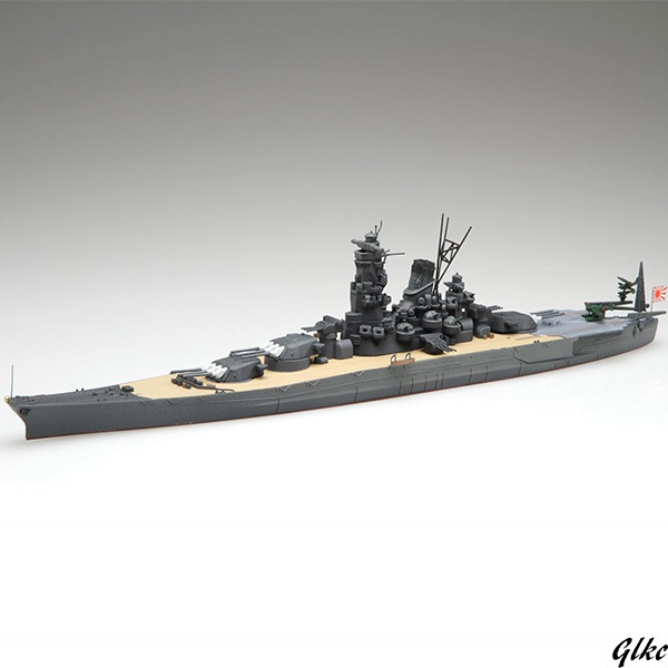 【日本海軍戦艦 大和 1/700スケール】プラモデル 日本海軍戦艦 大和 昭和16年 41cmx15cmx6cm インテリア