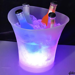 [ high capacity wine cooler ] ice pail Home party oriented LED installing automatic color change bar, Club, Thema restaurant,pab