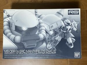 BANDAI バンダイ RG MS-06R-1A エリック マンスフィールド専用ザクII ガンダムプラモデル 　未組立