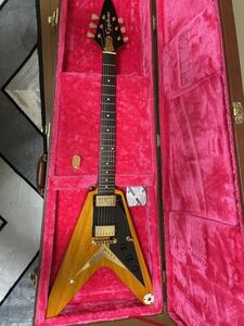 Epiphone / Joe Bonamassa 1958“Amos”Korina Flying-V Outfit