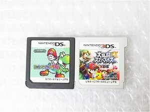 ■即決■DS ヨッシーアイランドDS + 3DS 大乱闘スマッシュブラザーズ Yoshi's Island Super Smash Bros. 2個セット