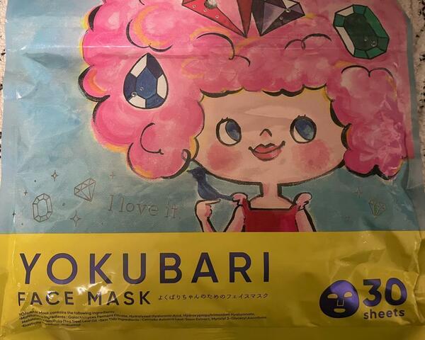 YOKUBARI FACE MASK よくばりフェイスマスク全部で６０枚！