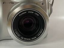 1円スタート FUJIFILM フジフィルム デジタルカメラ FinePix 2800Z シルバー コンパクトデジタルカメラ 電池式 通電確認済み _画像5