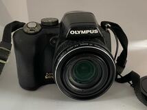 1円スタート OLYMPUS オリンパス コンパクトデジタルカメラ SP-565UZ デジタルカメラAF ZOOM 4.6-92mm 1:2.8-4.5 デジタルカメラ ブラック _画像1