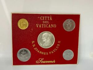 1 иен старт палочки can город страна памятная монета сирень S.S.JOANNES PAULUS Ⅱ CITTA DEL VATICANO старый деньги деньги комплект 