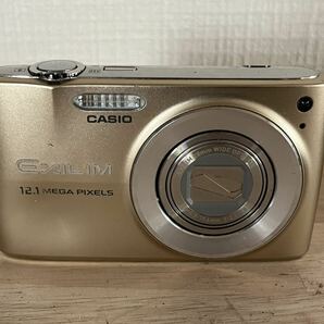 1円スタート CASIO EXILIM EX-Z400 コンパクトデジタルカメラ カシオ エクシリム ゴールド デジカメ 充電器付き 通電確認済みの画像2