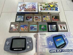 *1 иен старт Nintendo Game Boy Advance GAMEBOY ADVANCE Mill ключ голубой nintendo Nintendo soft 13шт.@ имеется Junk 