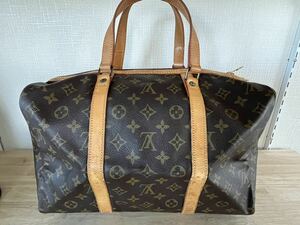 1円スタート LOUIS VUITTON モノグラム ボストンバッグ サックスプール35 ルイヴィトン LV サックスープル ハンドバッグ カバン 鞄 M41626