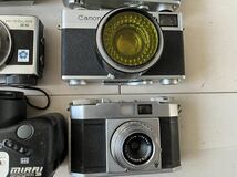 ●1円スタート フィルムカメラ 12点まとめ Canon Canonet OLYMPUS RICOH Kodak FUJICA MINOLTA KYOCERA コンパクトカメラ キャノン_画像5