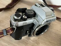 1円スタート Nikon FA 一眼レフフィルムカメラ ニコン ストロボ付き レンズ付き AF NIKKOR ボディ 希少_画像3