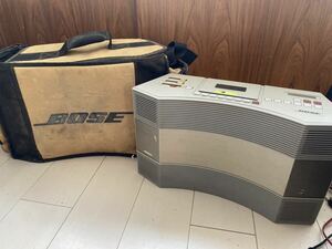 1 jpy start BOSE Bose radio-cassette AW-1 audio equipment radio cassette ACOUSTIC Wave MUSIC SYSTEM